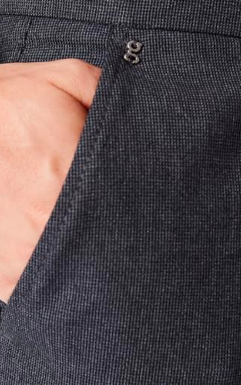 GARDEUR BONO SLIM BUSINESS TROUSERS (412431/1098) - CHARCOAL