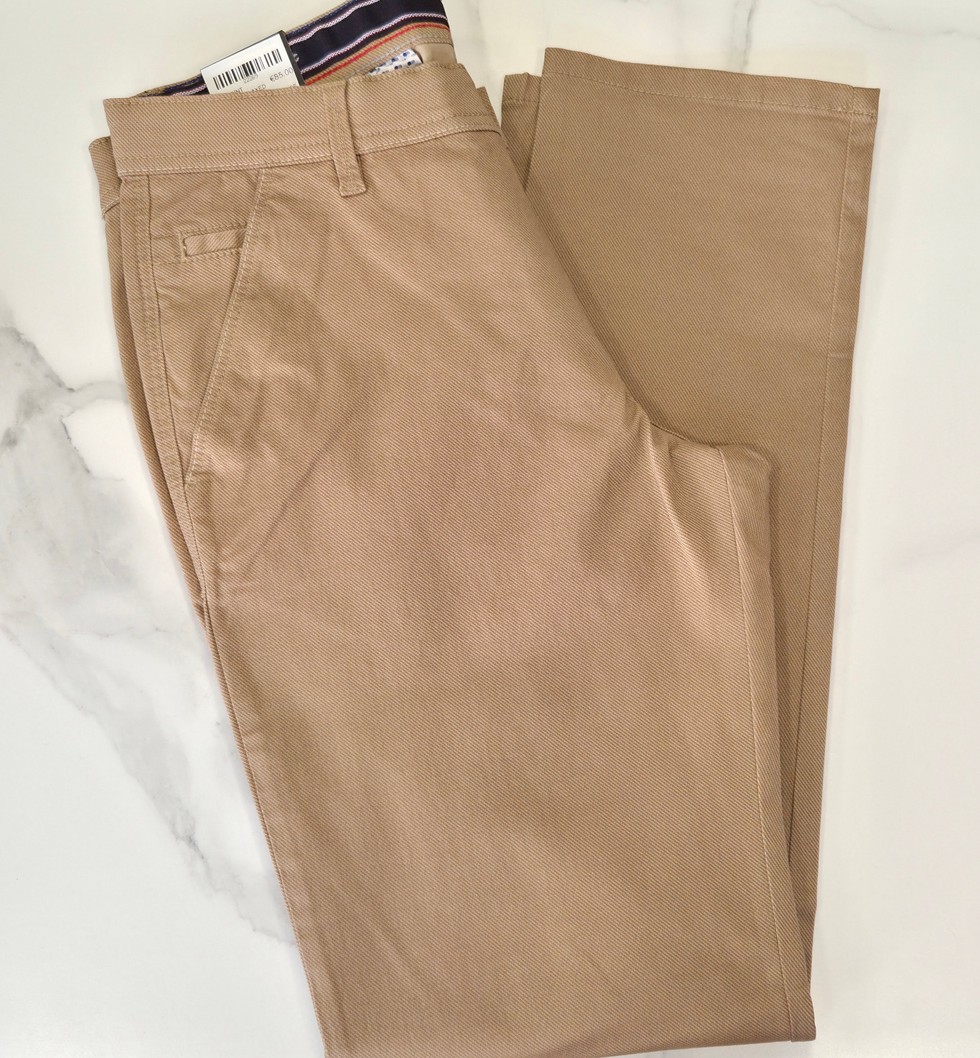 REDPOINT ODESSA RELAXED FIT CHINO  - BEIGE