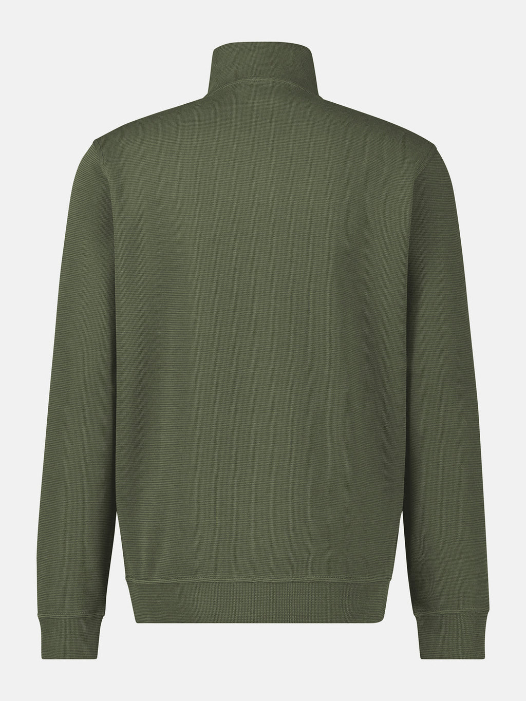 LERROS SELANIK 1/4 ZIP SWEATSHIRT  - KHAKI