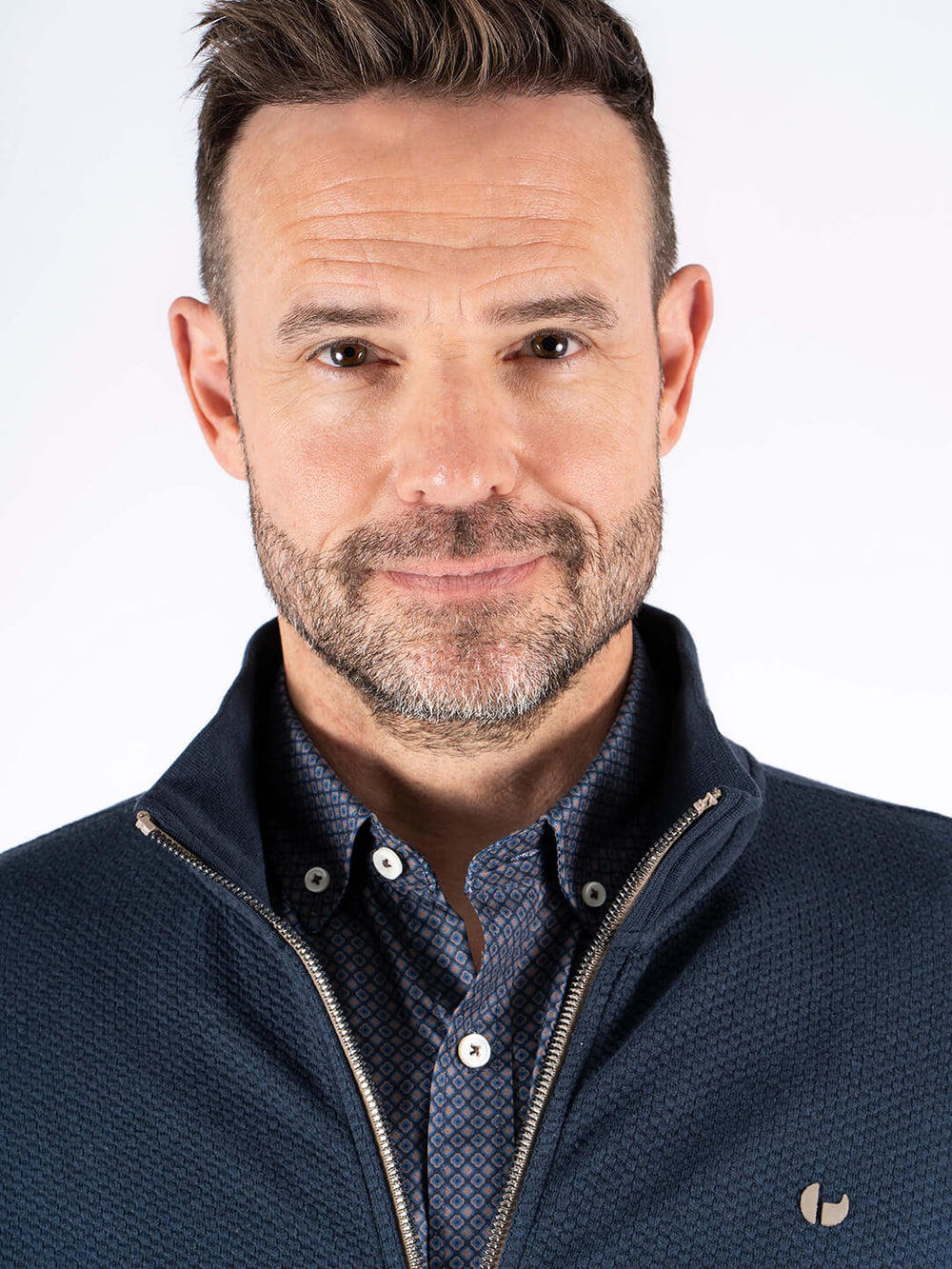 PRE END ALF FULL ZIP - NAVY