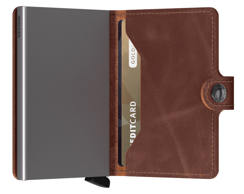 SECRID MINIWALLET VINTAGE - BROWN