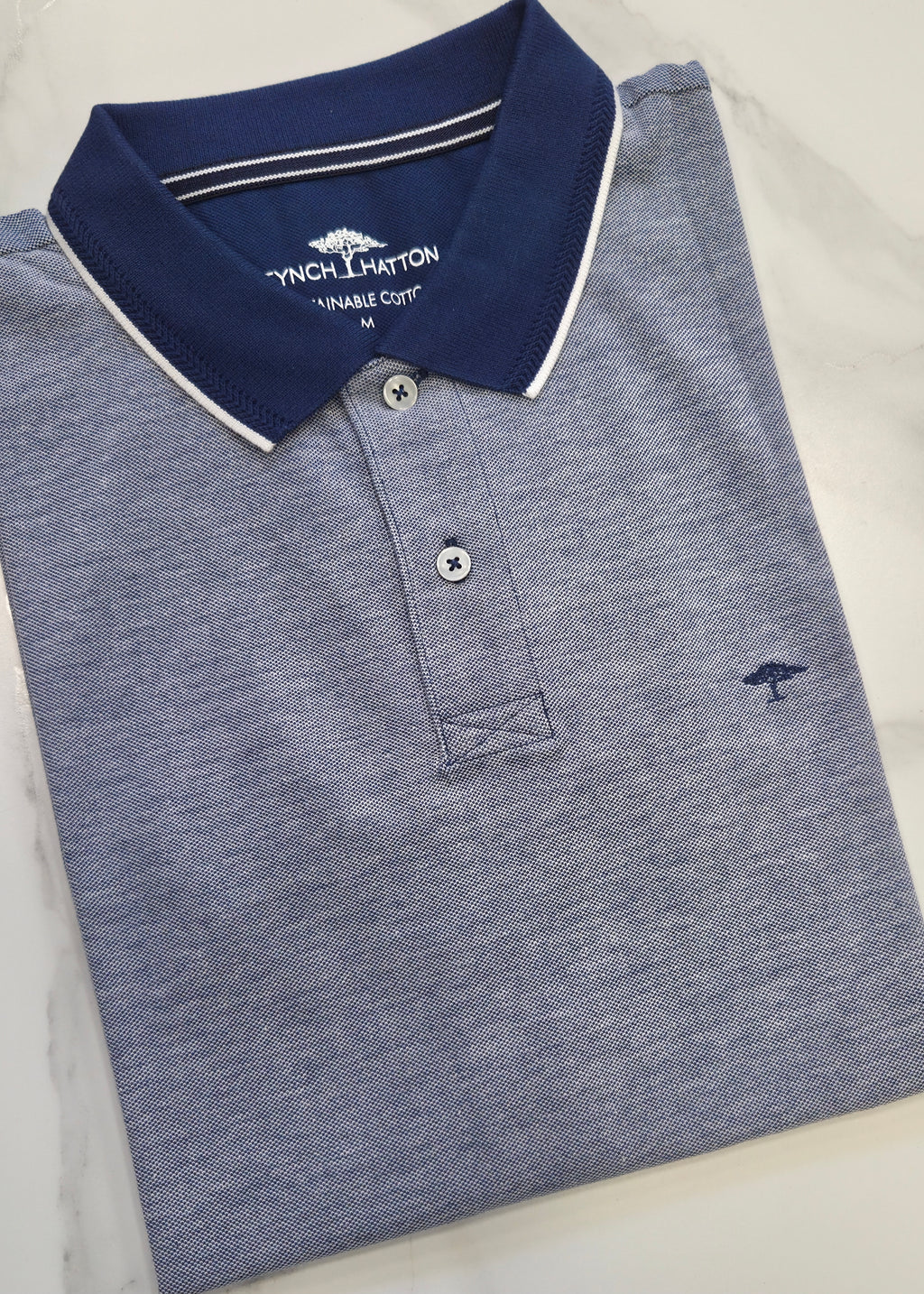 FYNCH HATTON POLOSHIRT (16031904/672) - MIDNIGHT