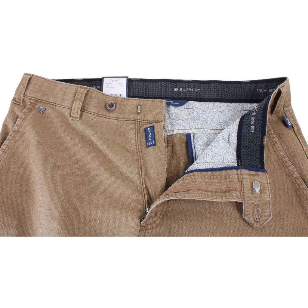 BRUHL CATANIA B TROUSERS (0373-185110-092/540) - TAN