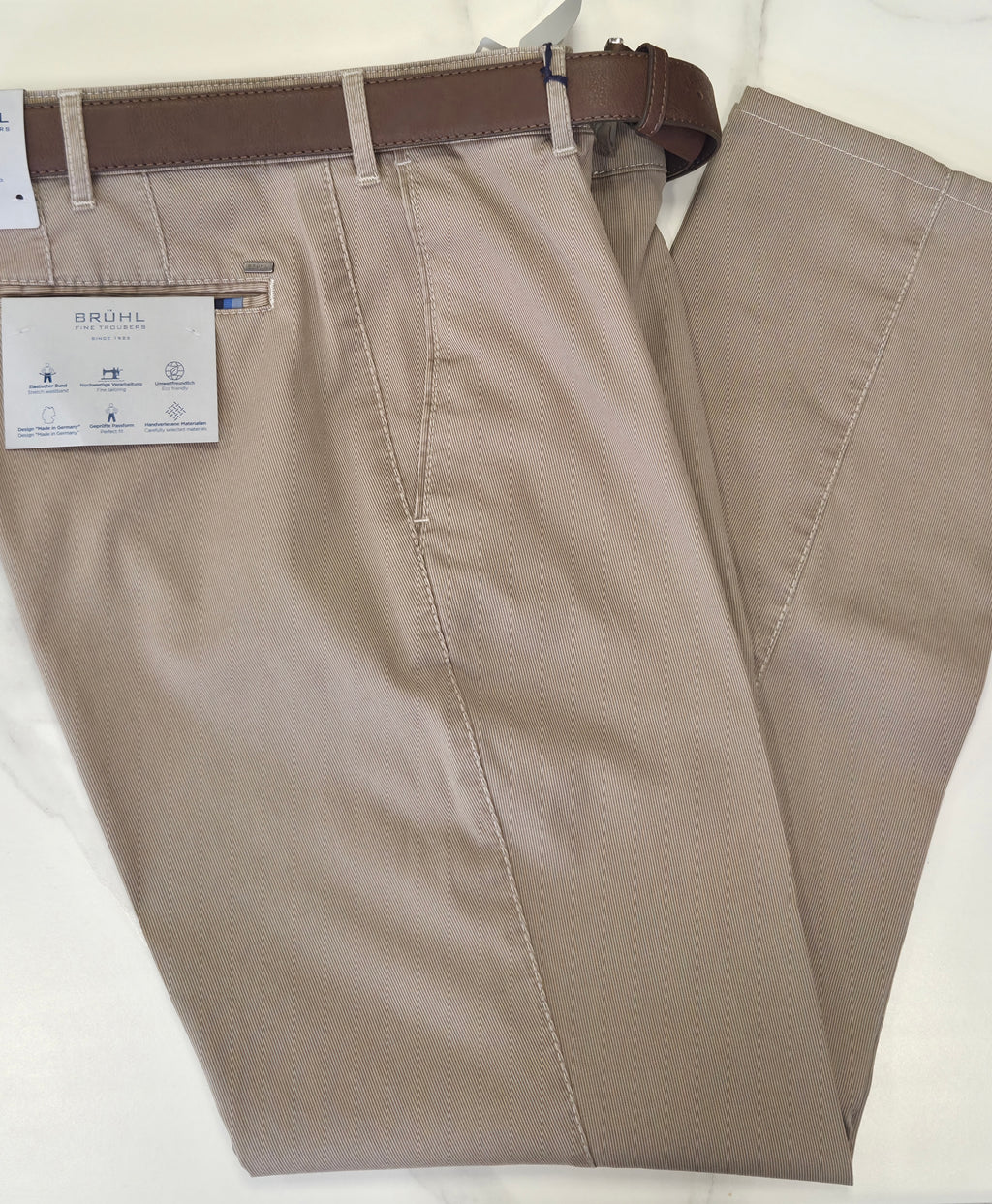 BRUHL PARMA B TROUSER (182509-092/250) - BEIGE