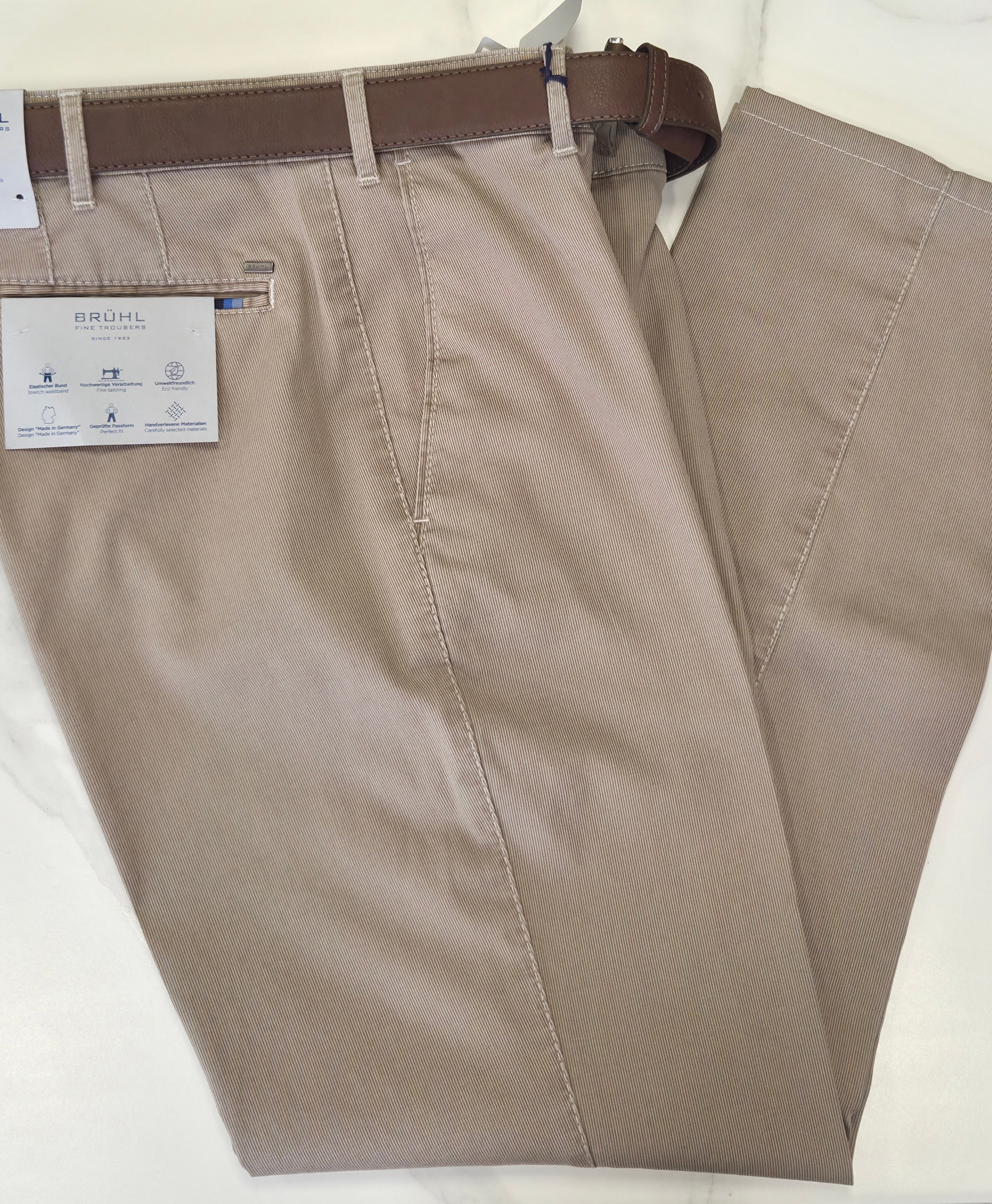 BRUHL PARMA B TROUSER (182509-092/250) - BEIGE