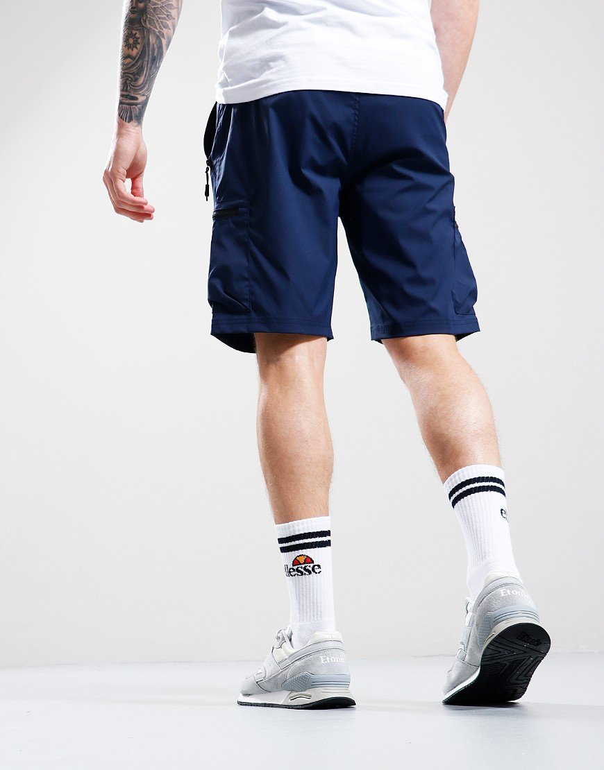ELLESSE BULLSEYE CARGO SHORTS  - NAVY