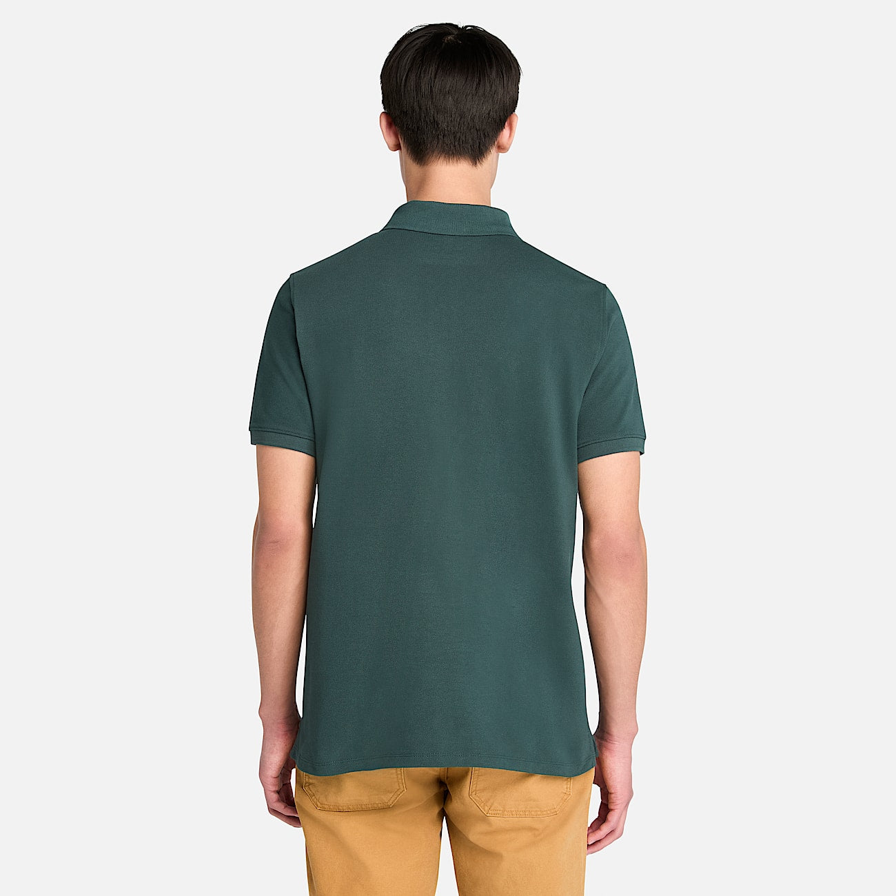 TIMBERLAND PIQUE POLO SHIRT - EMERALD