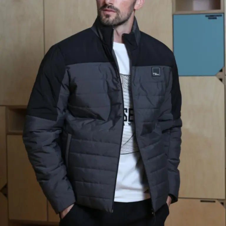 DIESEL JONAS JACKET - BLACK/GREY