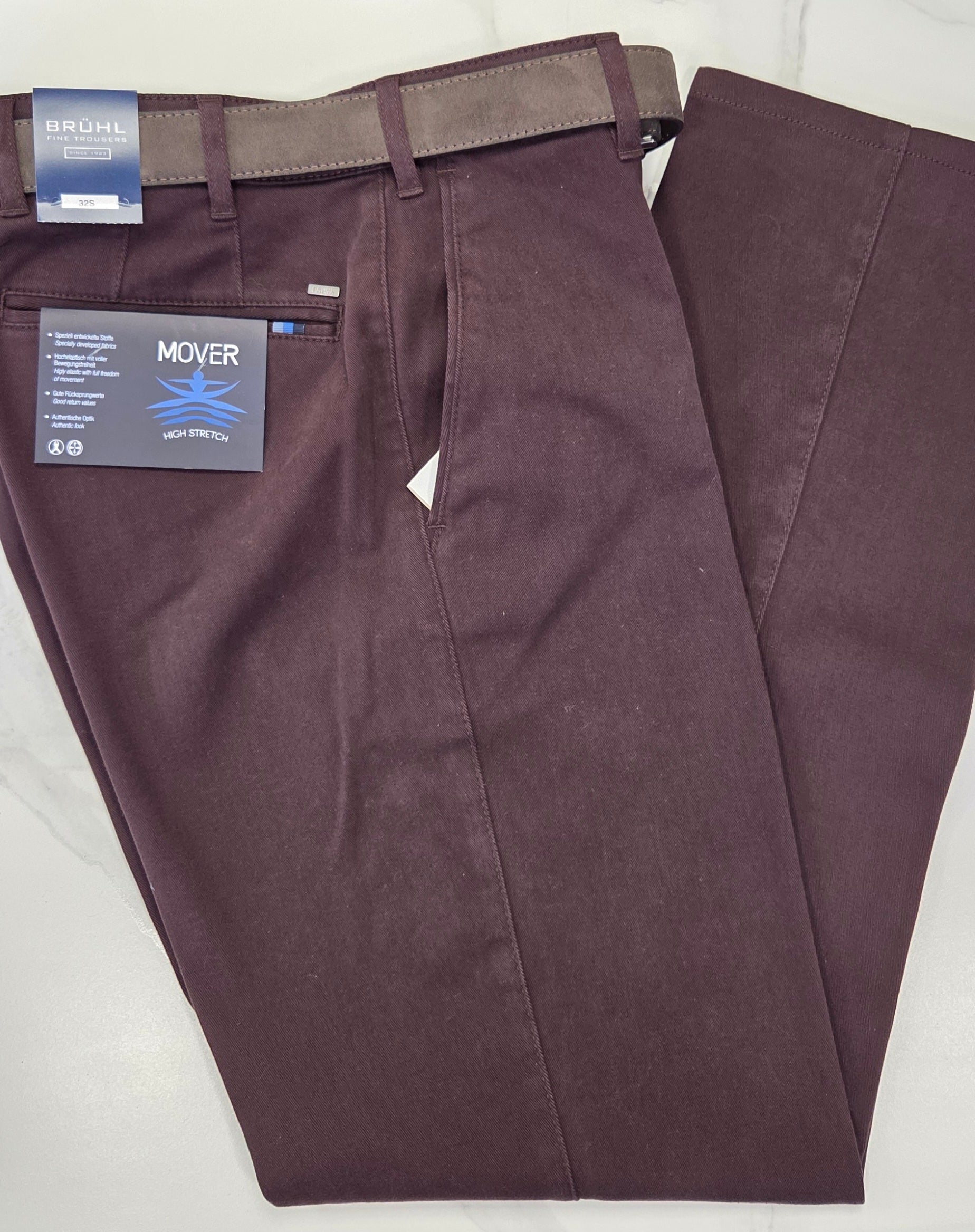 BRUHL PARMA B TROUSERS ( 0585-185970-092/890) - BROWN