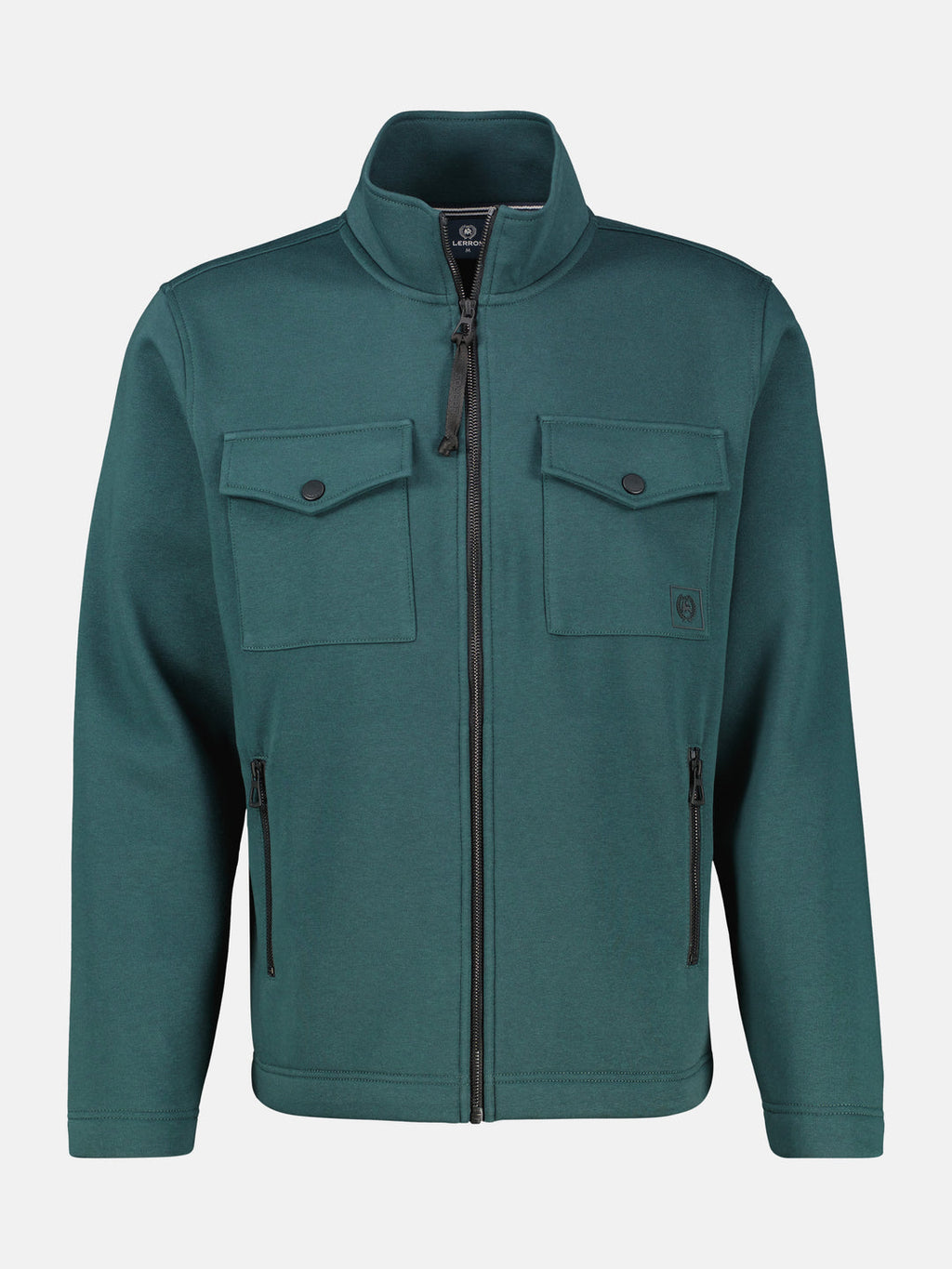 LERROS FELPA OVERSHIRT SWEAT  -FOREST