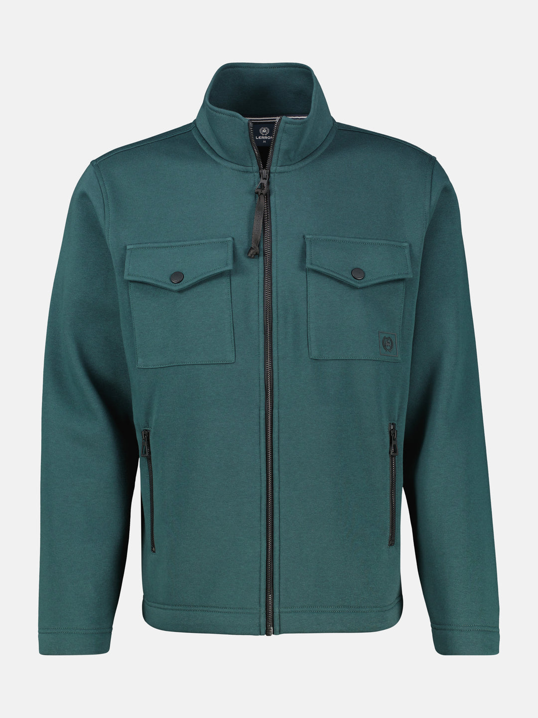 LERROS FELPA OVERSHIRT SWEAT  -FOREST