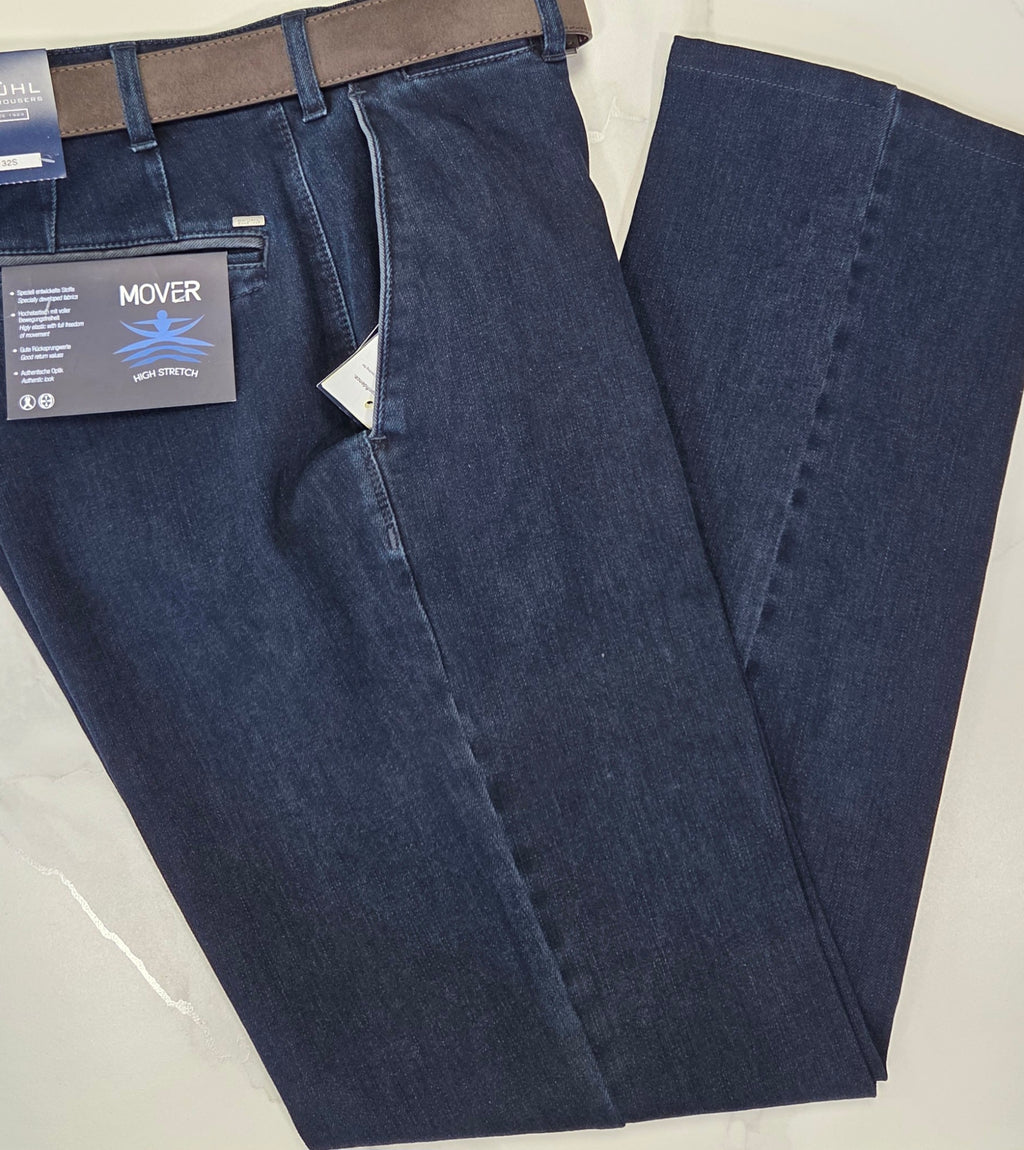BRUHL VENICE MOVER  DENIM TROUSER (1098-191310-092/934) - DARK DENIM