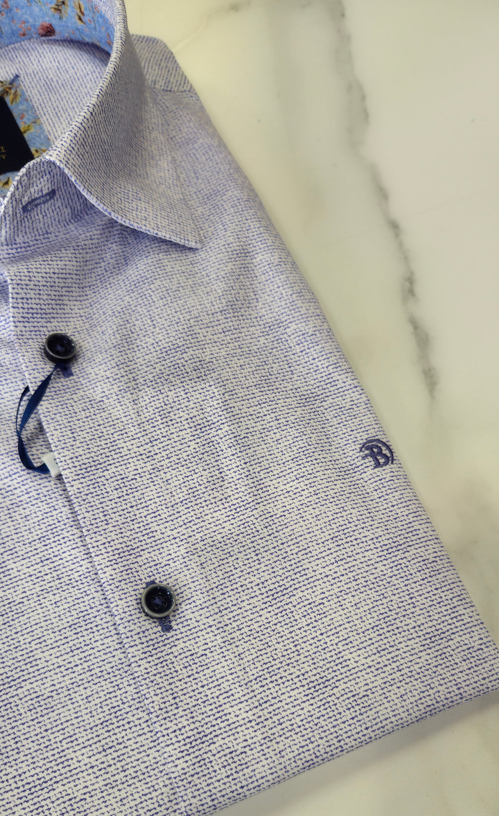 BENETTI KYLE S/S SHIRT - BLUE