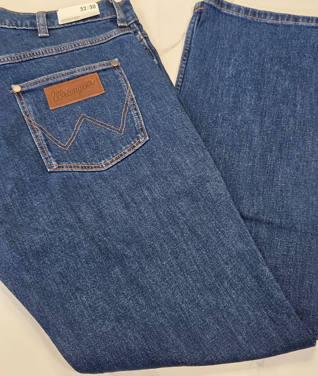 WRANGLER HORIZON SOFT FADE BOOTCUT - BLUE DENIM