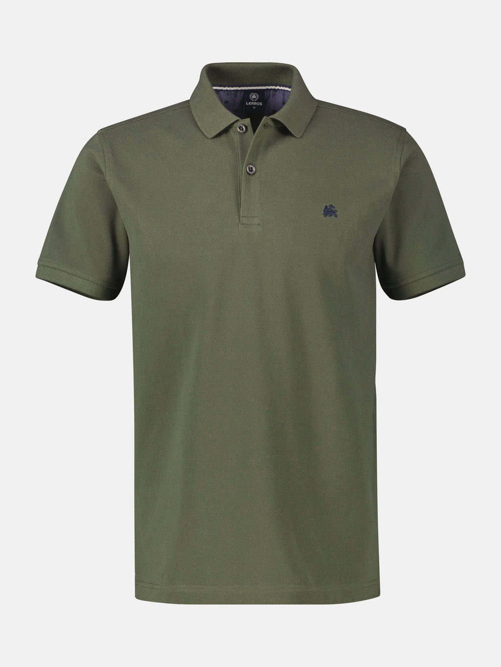 LERROS PIQUE POLOSHIRT - OLIVE