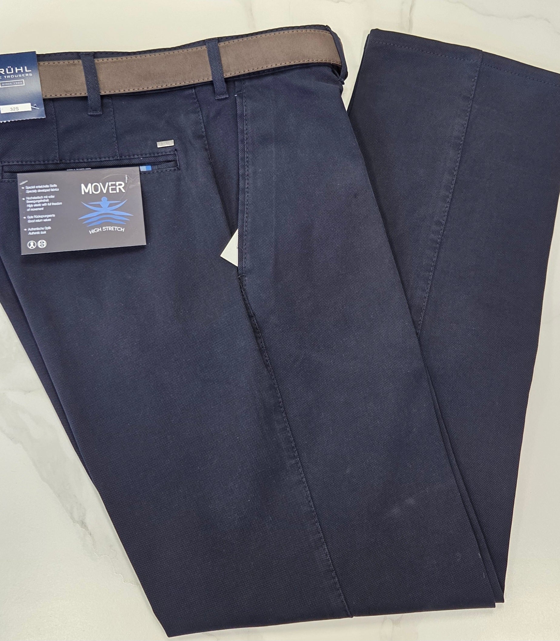 BRUHL PARMA B TROUSER (186610/690) - NAVY