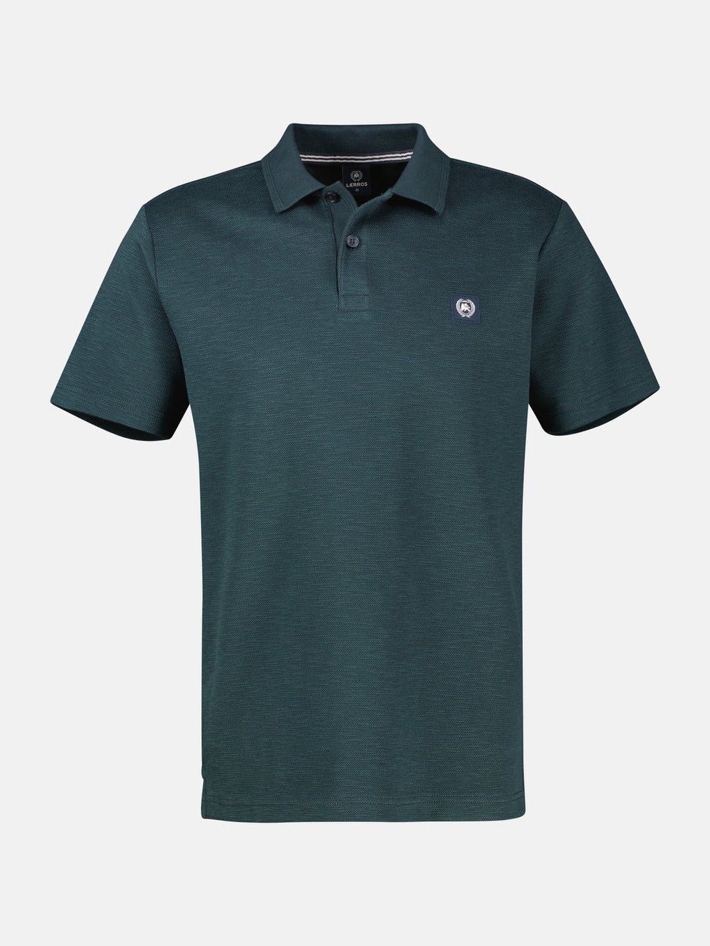 LERROS STRUCTURED POLO SHIRT  - FOREST  GREEN