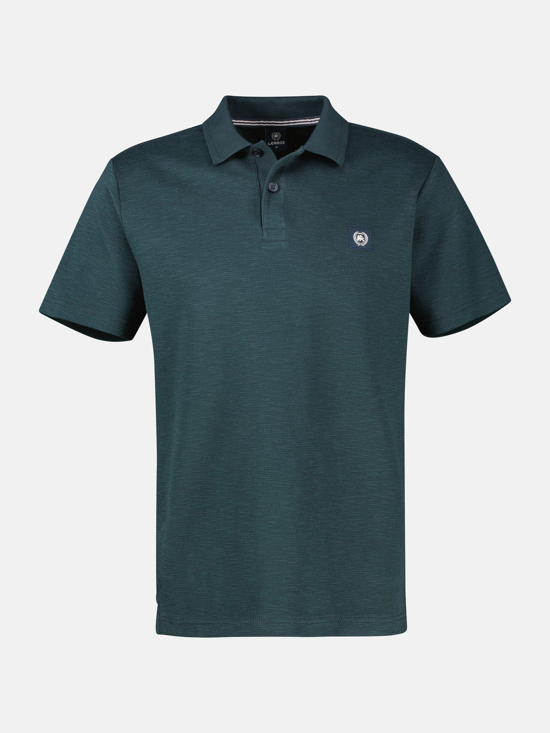 LERROS STRUCTURED POLO SHIRT  - FOREST  GREEN