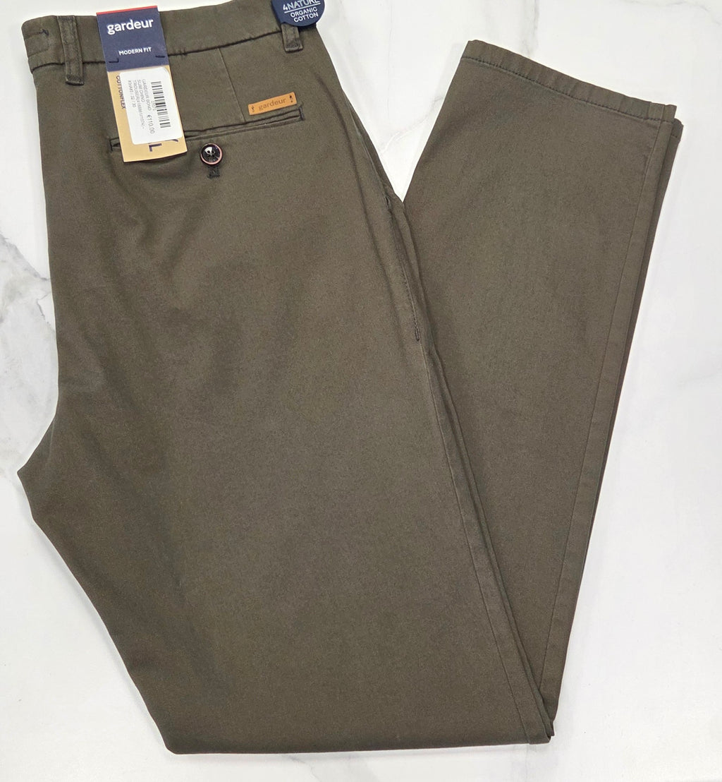 GARDEUR BONO SLIM CHINO TROUSER(4188861//1074) - KHAKI