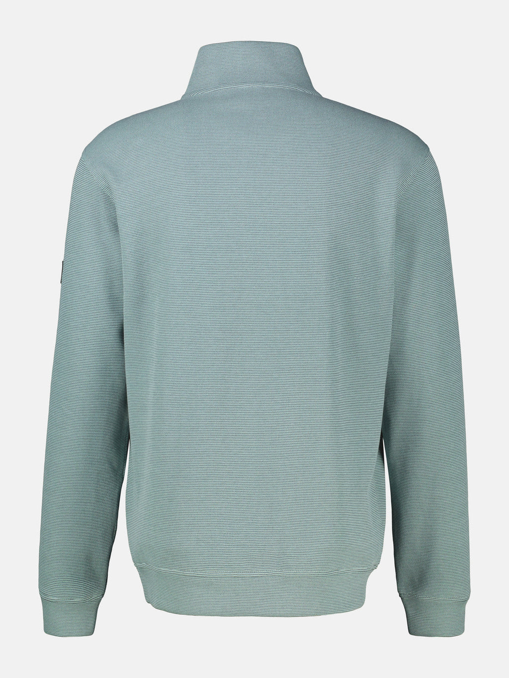 LERROS SELANIK 1/4 ZIP TROYER SWEATSHIRT - LIGHT GREEN