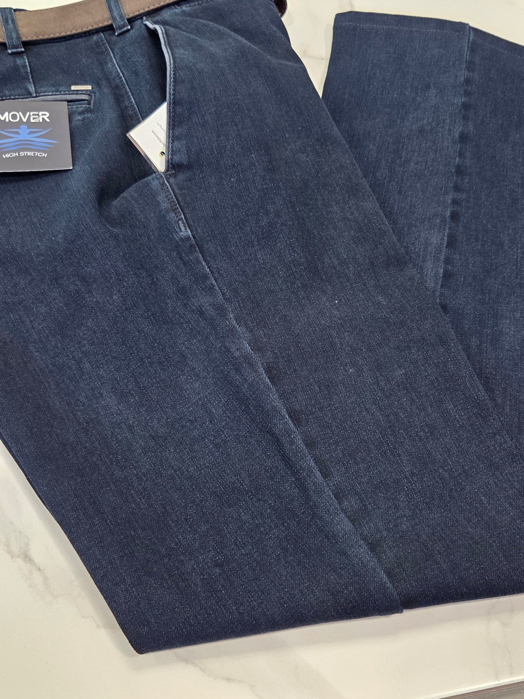 BRUHL VENICE MOVER  DENIM TROUSER (1098-191310-092/934) - DARK DENIM