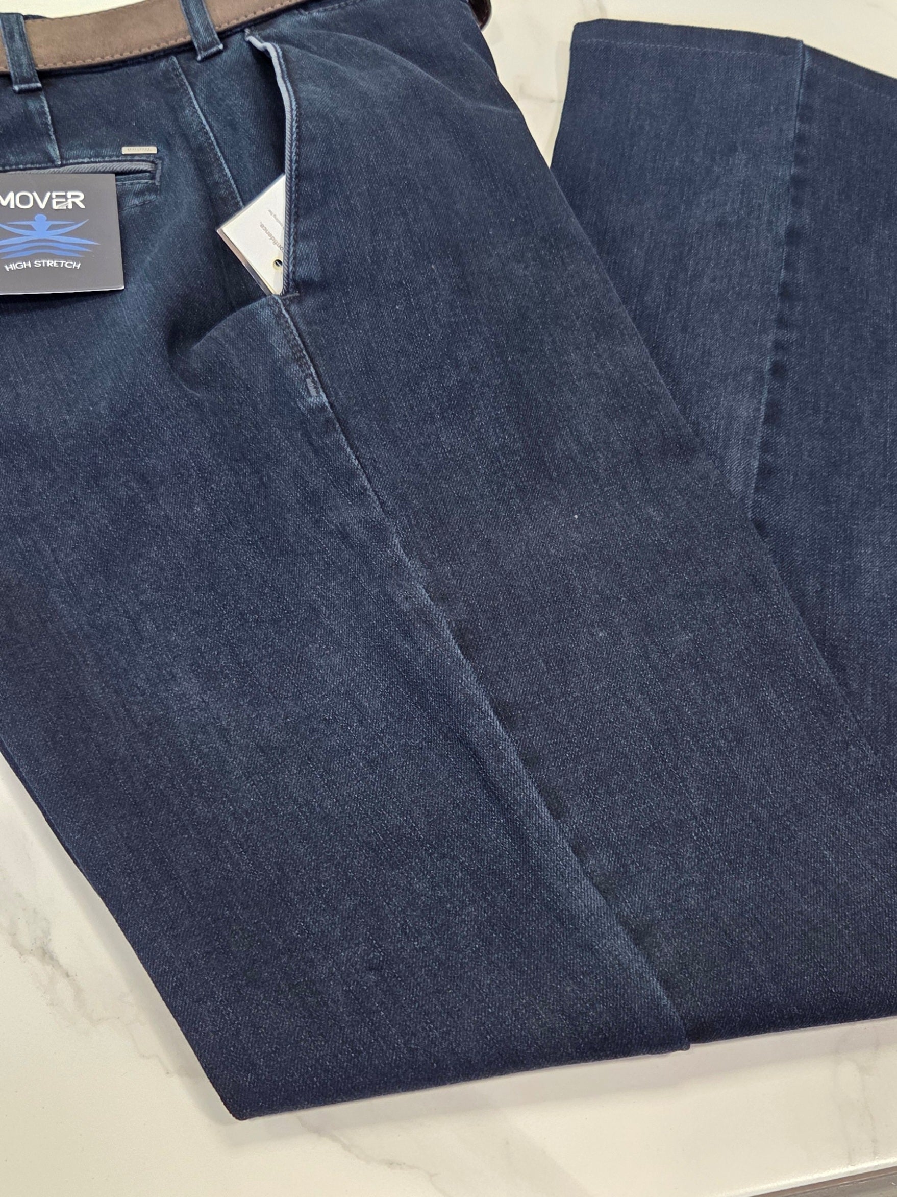 BRUHL VENICE MOVER  DENIM TROUSER (1098-191310-092/934) - DARK DENIM