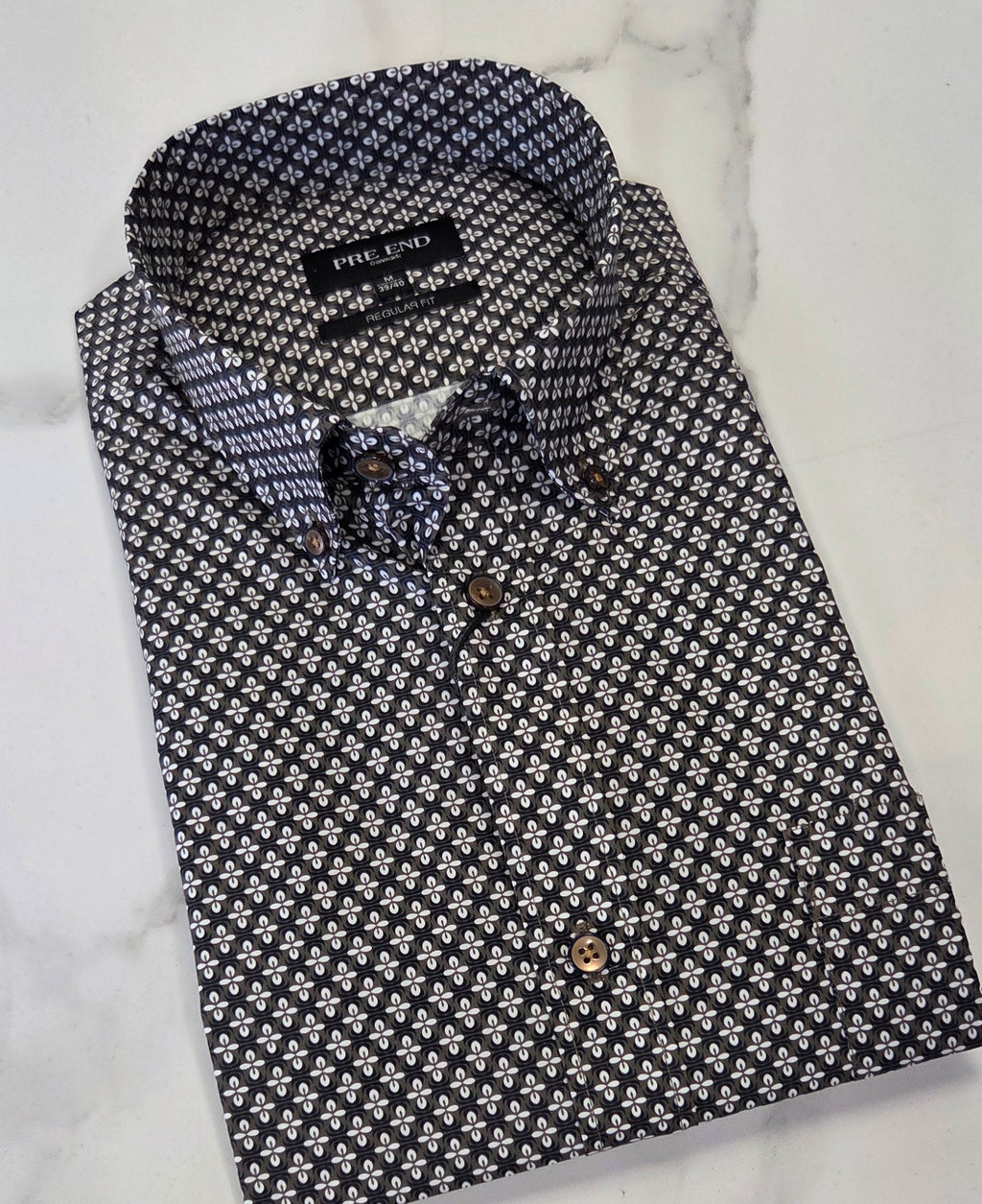 PRE END SORRENTO L/S SHIRT - BROWN