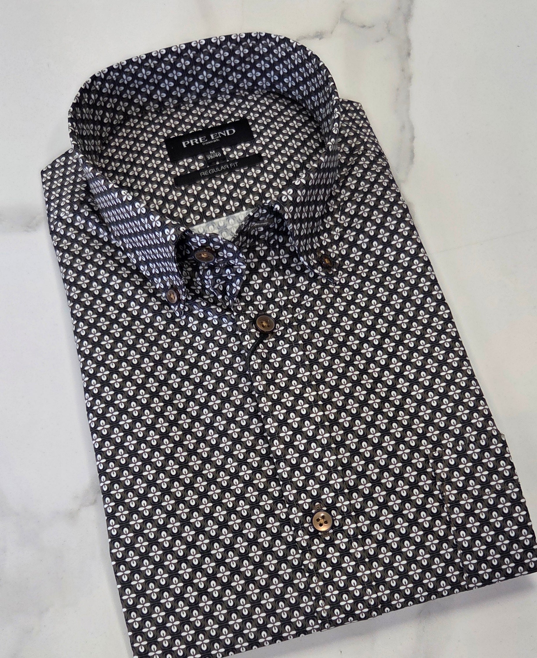 PRE END SORRENTO L/S SHIRT - BROWN