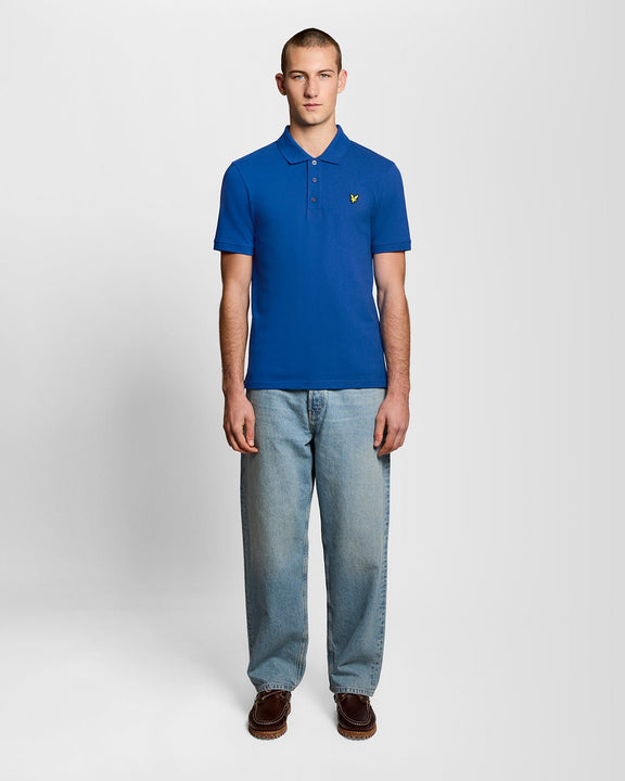 LYLE & SCOTT CORE POLO SHIRT - ROYAL BLUE
