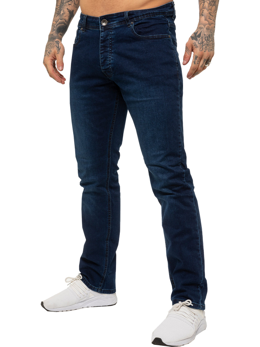 ENZO STRETCH DENIMS EZ359 - MID WASH